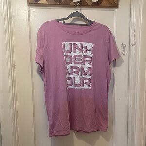 Under Armour Pink Short Sleeve Tee